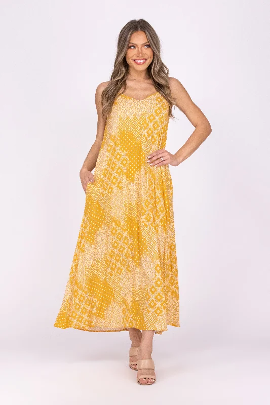 Only In My Head Women's Woven Maxi Dress