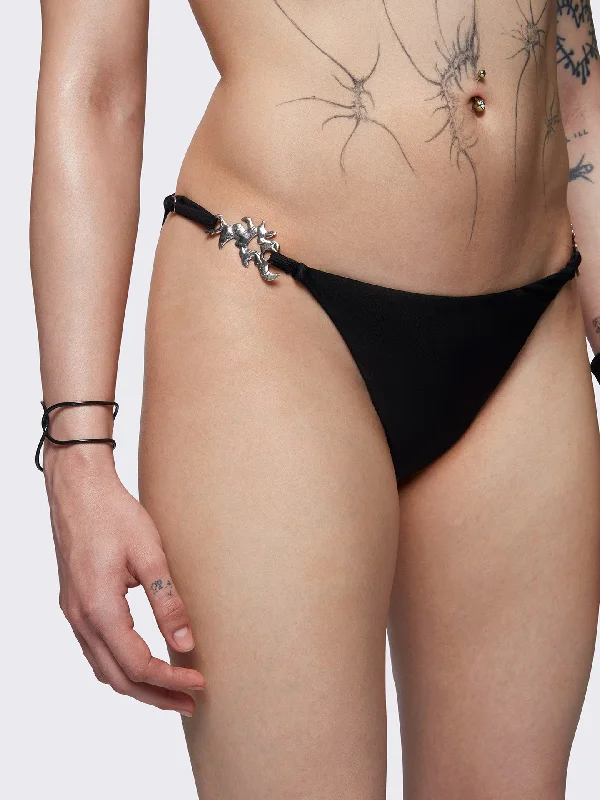 Darcy Metal Trim Bikini Bottoms