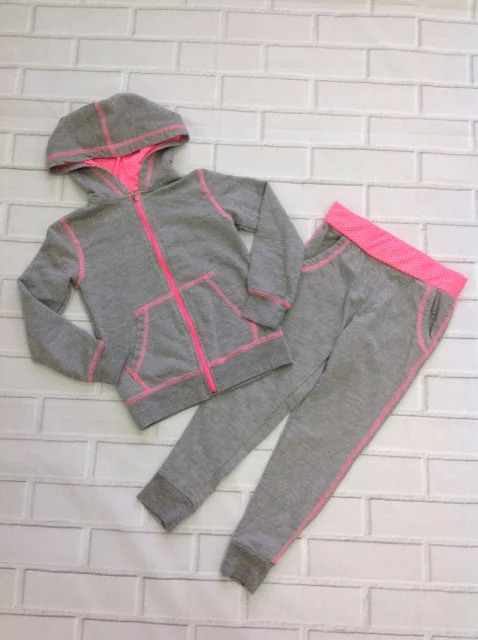 Bobbie Brooks Gray & Pink 2 pc Set