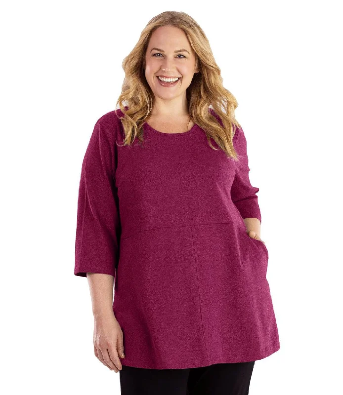 Stretch Naturals Empire Tunic with Pockets - FINAL SALE