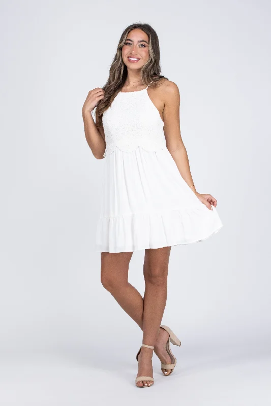 Summer With You Women's Crochet Dress