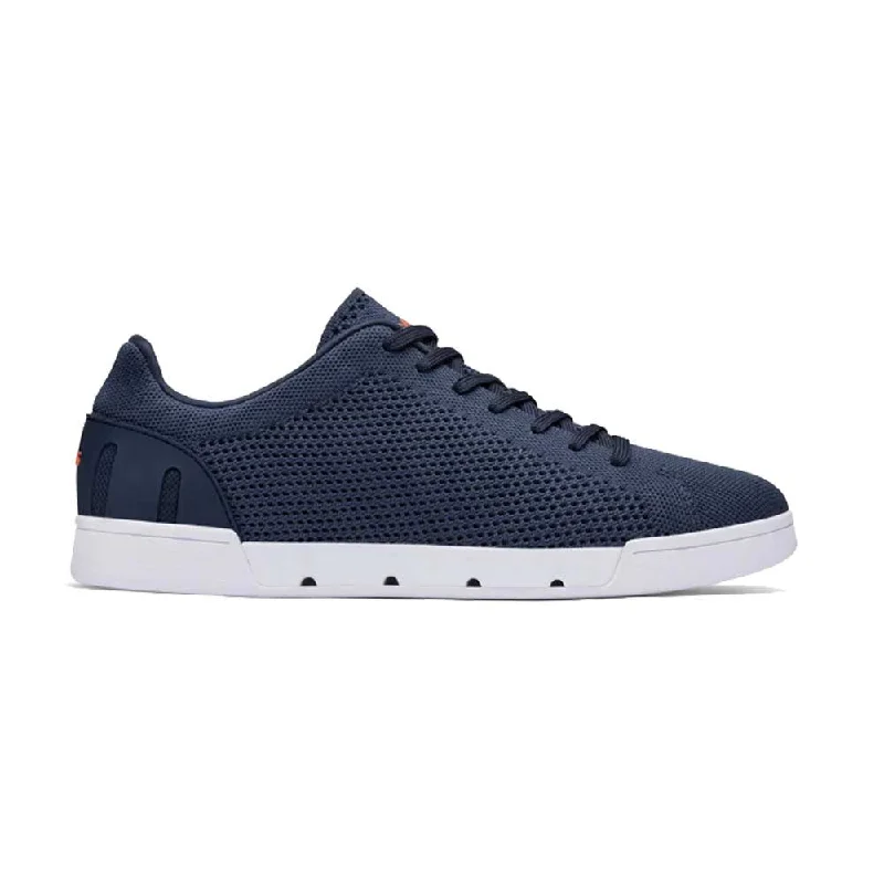 SWIMS Breeze Tennis Knit Sneakers - Navy*