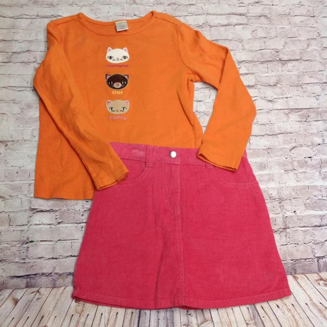 Gymboree Pink & Orange 2 pc Set