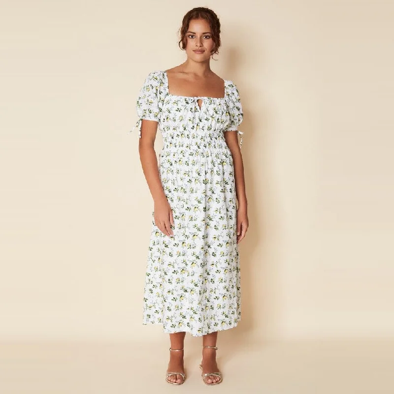 Flora Midi Dress (Bendita Floral)