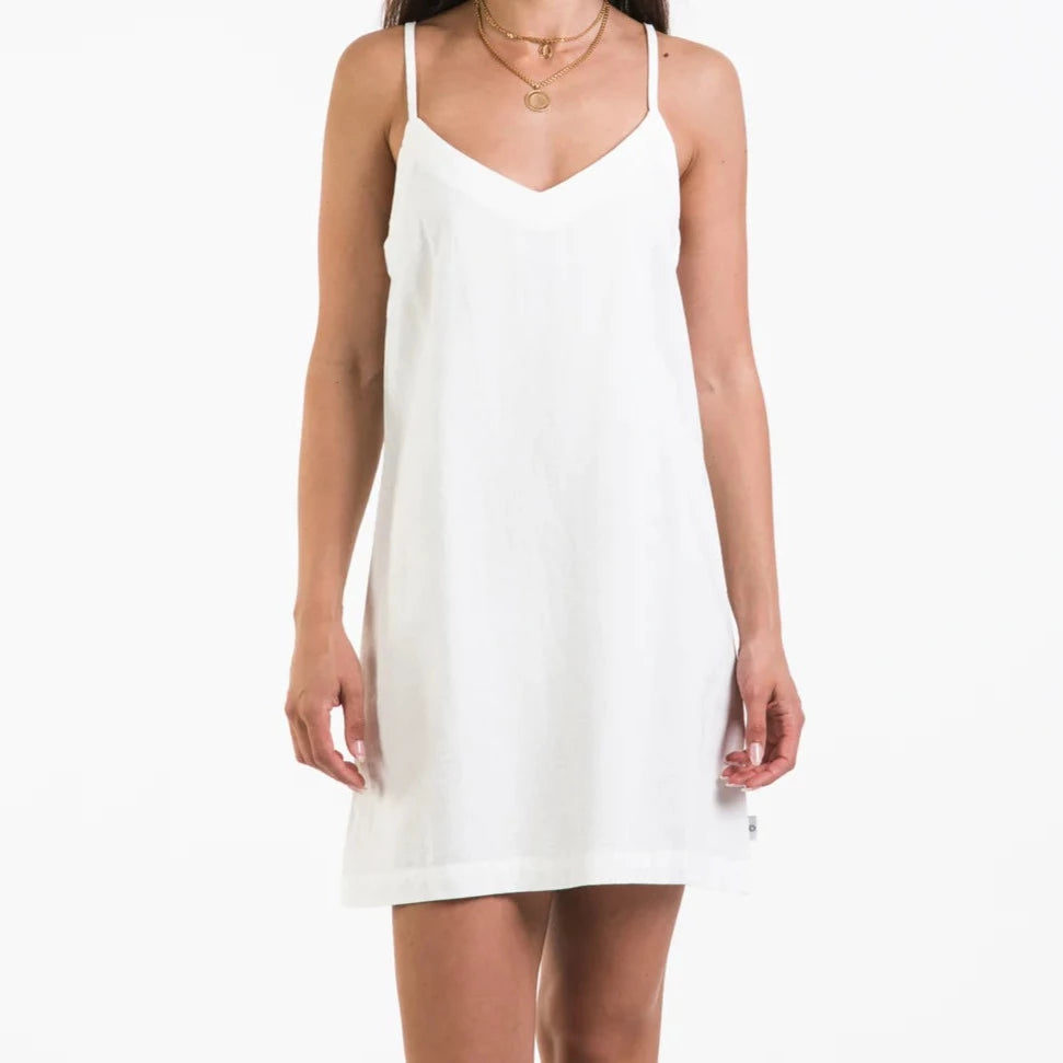 Classic Mini Dress (White)