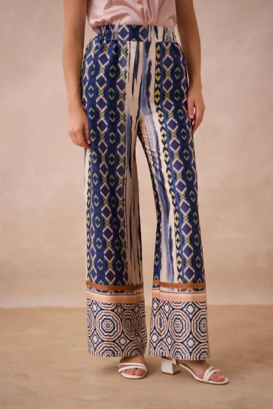 Marisol Palazzo Pant In Navy