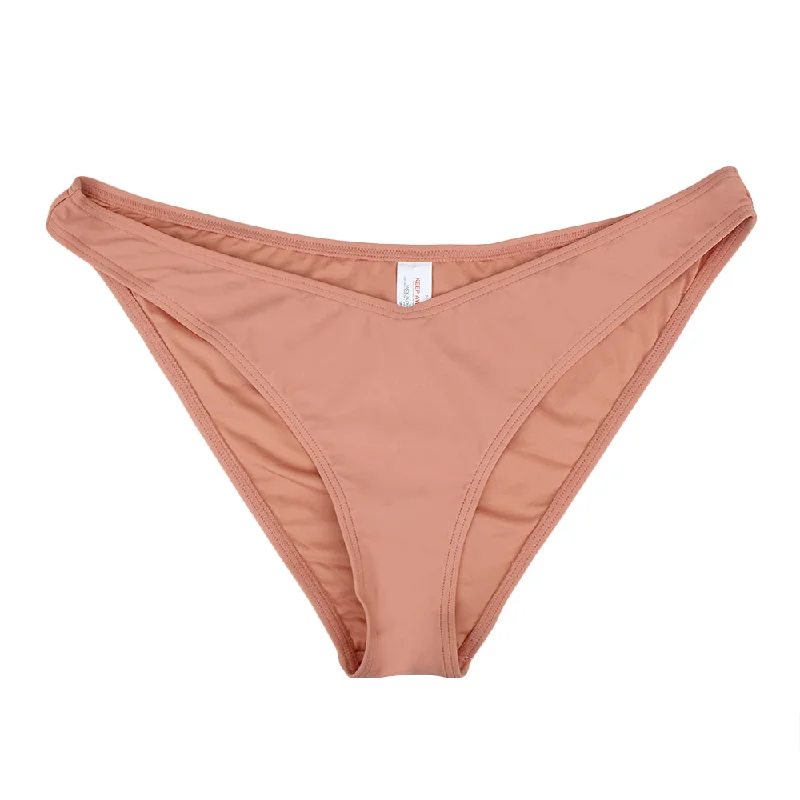 Women's V-Style Bikini Bottom,Peach