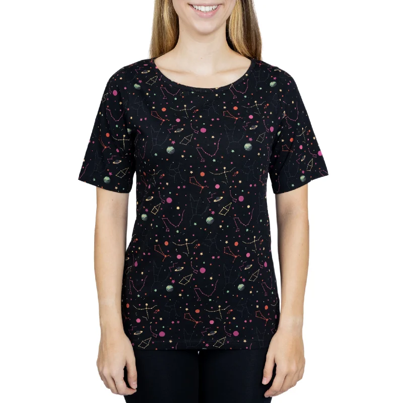 Rainbow Constellations Tunic Top