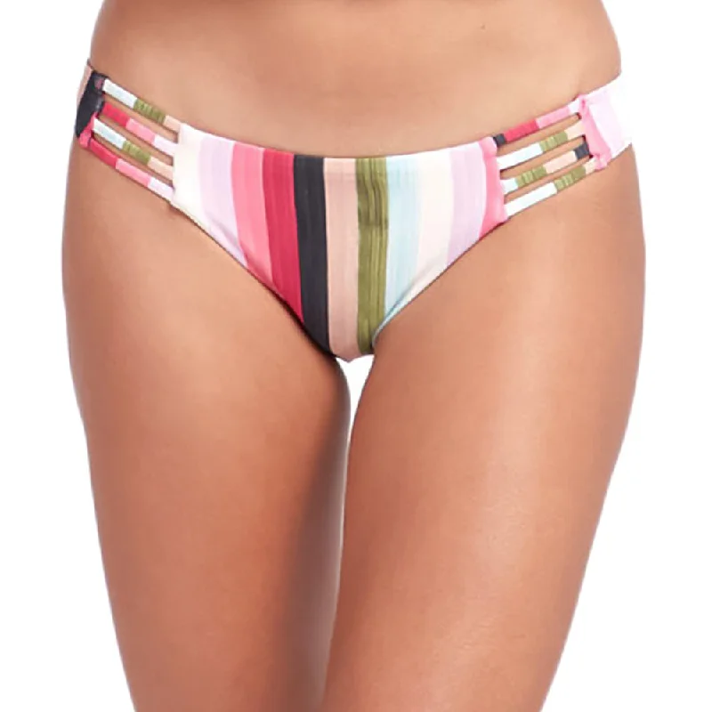 Women's Striped Bikini Brief,Multi