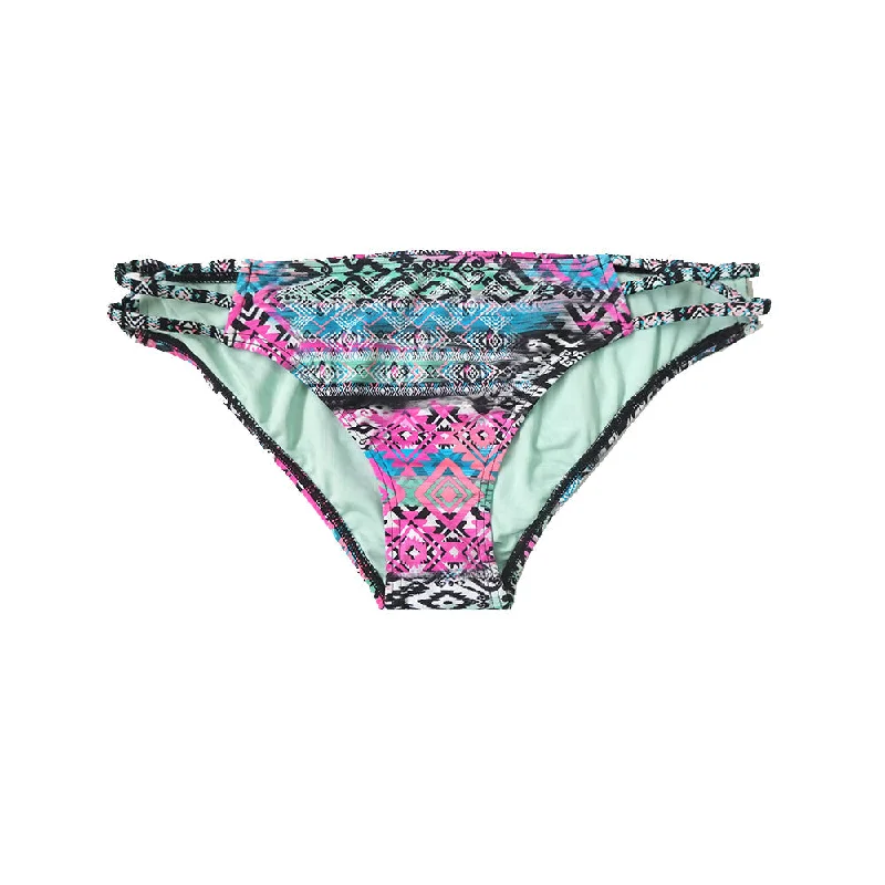 Women's Stunner Strappy Hipster Bikini Bottom,Multi