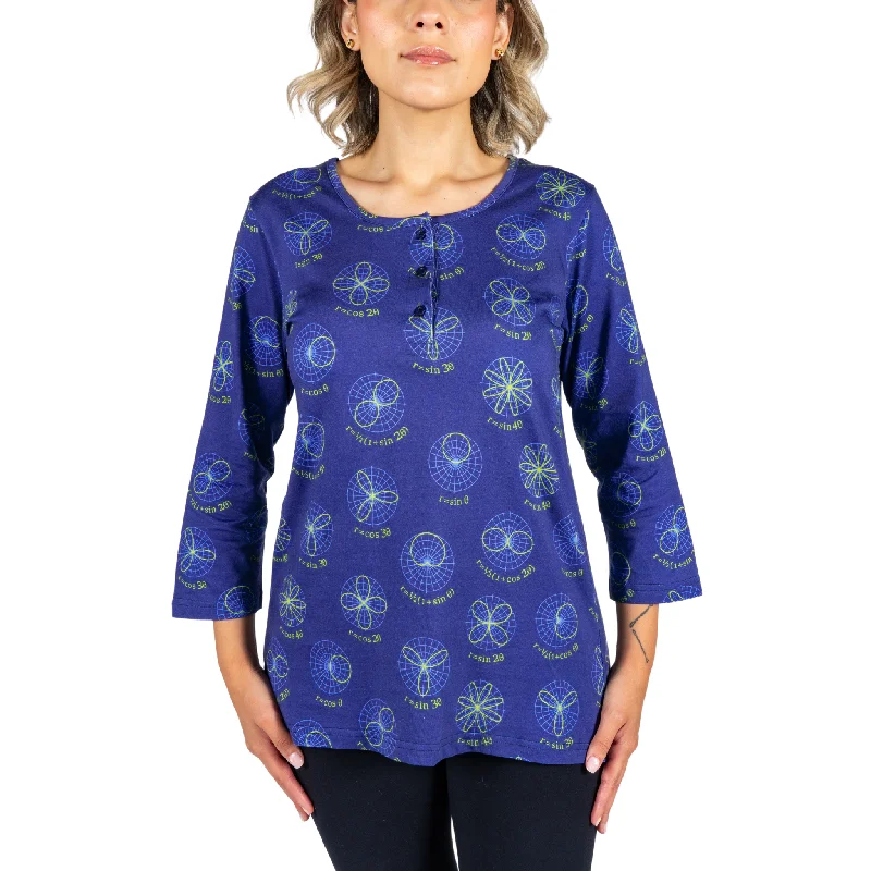 Graphs of Polar Equations Tunic Top [FINAL SALE]