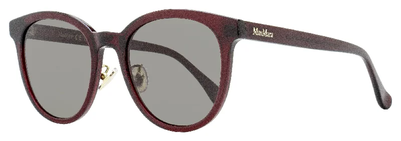 Max Mara Women's Pantos Alt Fit Sunglasses MM0106-K 69A Maroon 54mm