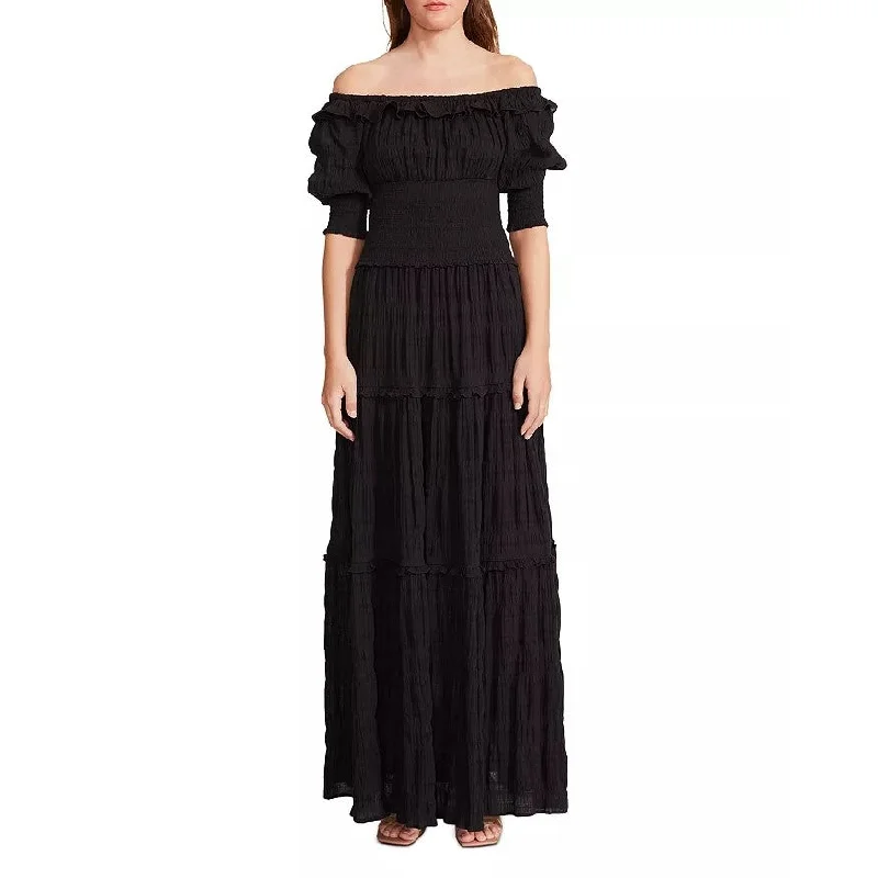 Peasantries Dress (Black)