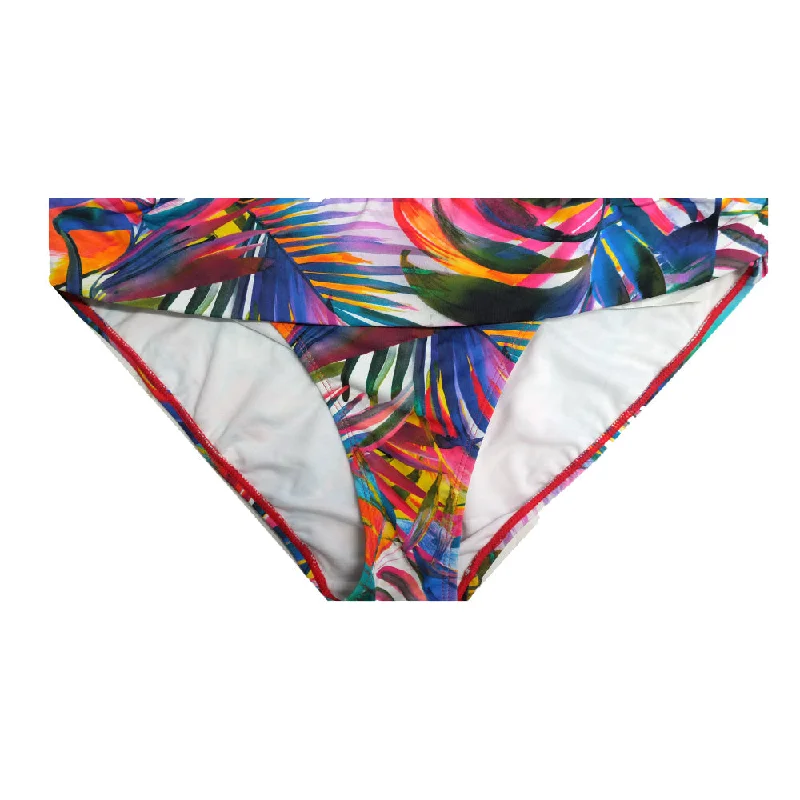 Women's Wide-Band Hipster Bikini Bottom,Multi