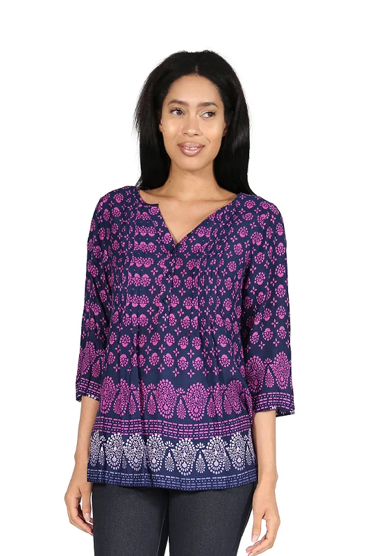 Rayon Print Tunic