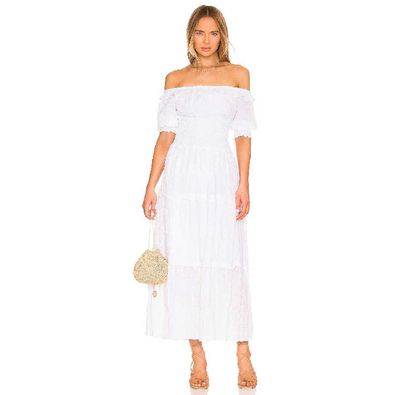 Peasantries Dress (White)