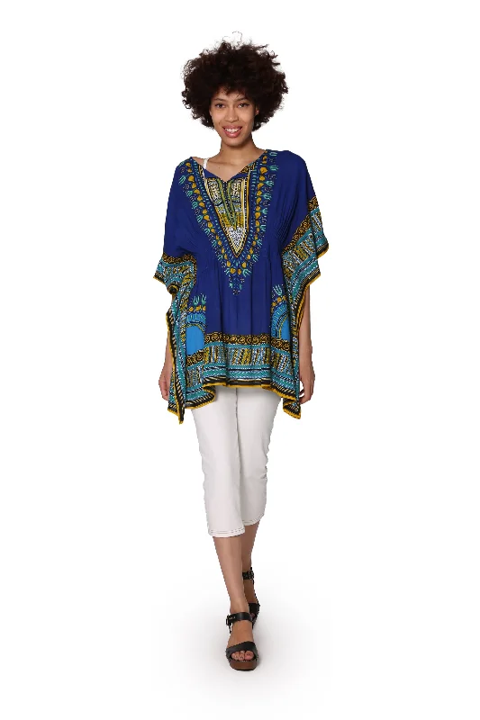 Abstract Print Kimono Tunic