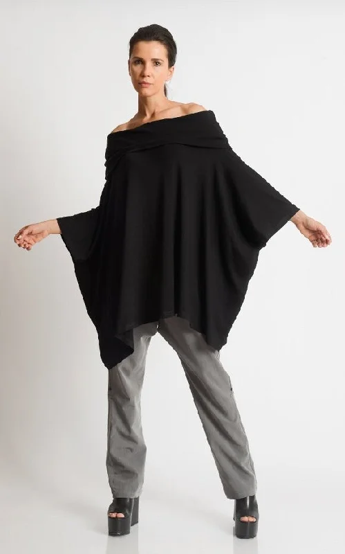 Black Oversize Tunic