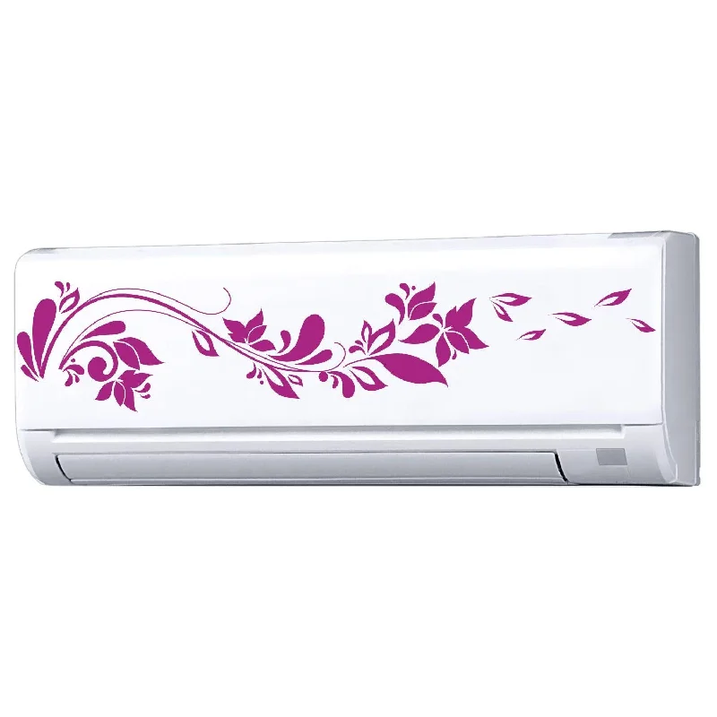 Decopix 'ac Sticker Fridge Sticker Wall Sticker Split Ac Stickers Air Conditioner Sticker - Standard Size (Fit for All Models/Sizes/Brands) (Vinyl, Multicolor)' - SM6081