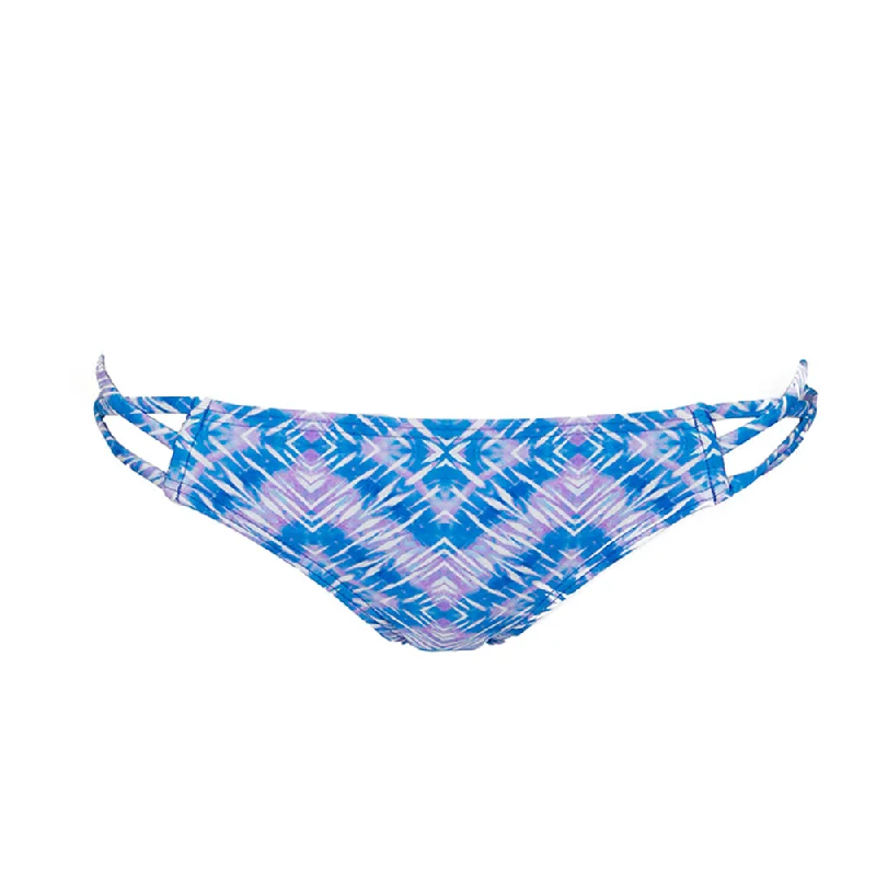 Women's Stunner Strappy Hipster Bikini Bottom,Blue