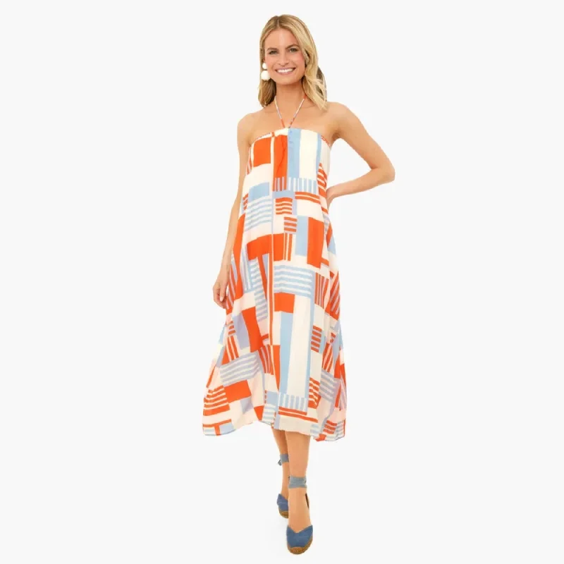 Asturias Midi Dress (Ylang Print)