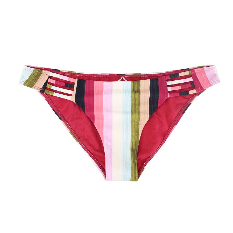 Women's Striped Bikini Brief,Multi