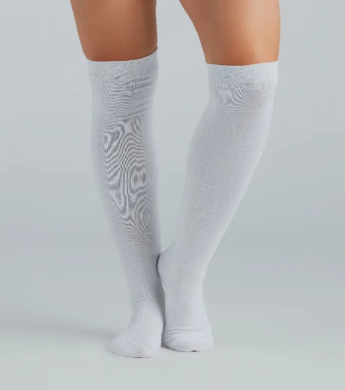 Over The Knee Knit Socks