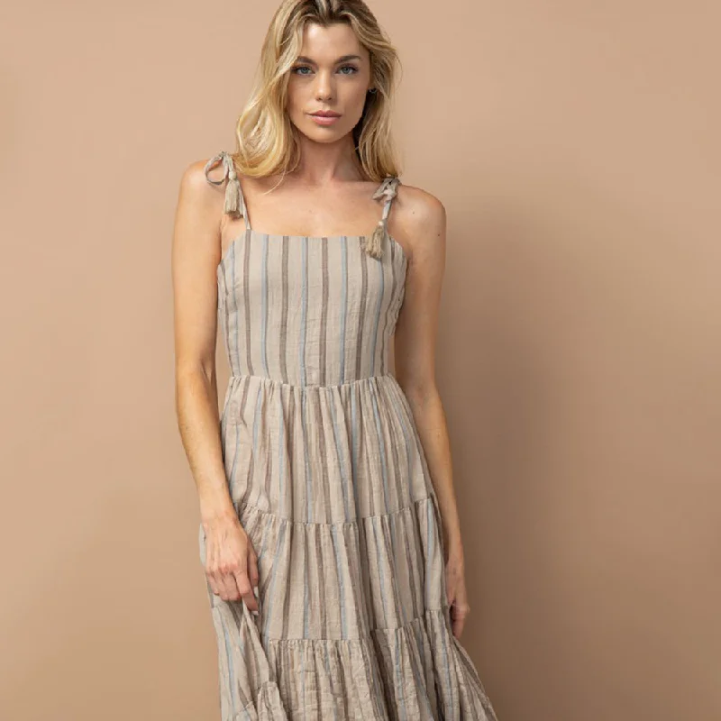 Khaki Multi Dress