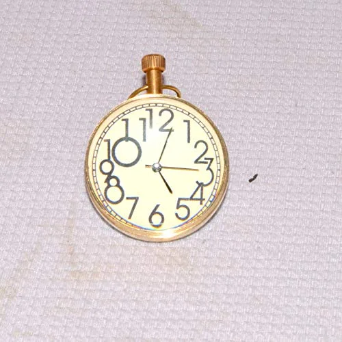 royalantique Royal Style Table Top Brass Clock or Globe Collectible Watch Office Decor Gift