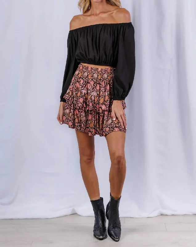 Muse Mini Skirt In Zuri