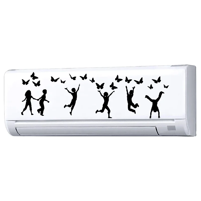 Decopix 'ac Sticker Fridge Sticker Wall Sticker Split Ac Stickers Air Conditioner Sticker - Standard Size (Fit for All Models/Sizes/Brands) (Vinyl, Multicolor)' - SM6063