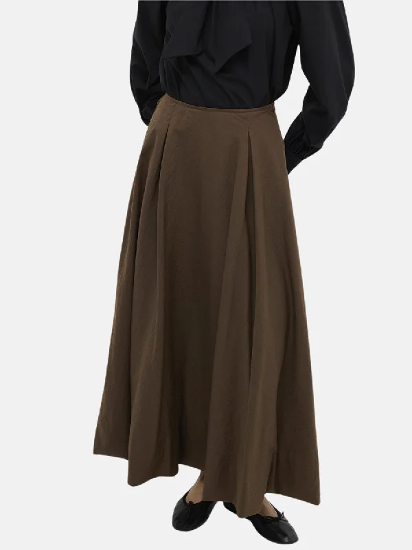 Balloon Skirt Brown