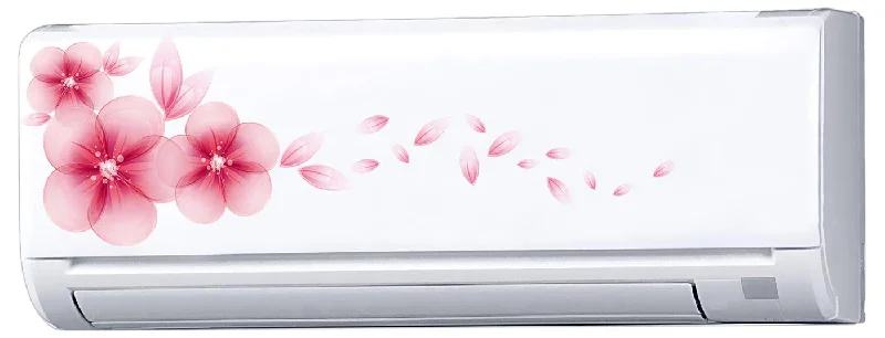 Decopix Vinyl Wall Sticker Split AC Stickers Air Conditioner Sticker - Standard Size (Fit for All Models/Sizes/Brands, Multicolour) - Sm6030