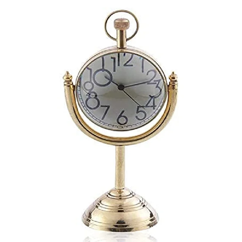 Vintage collection Brass Table Clock B