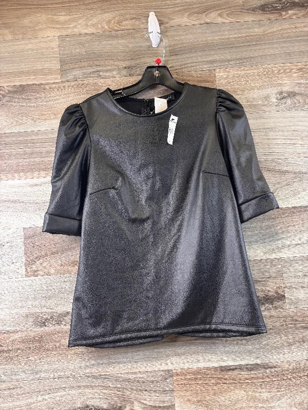 Black Top Short Sleeve Express, Size M