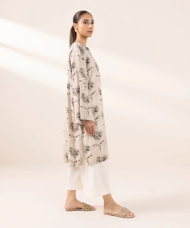 Printed Arabic Lawn Shirt