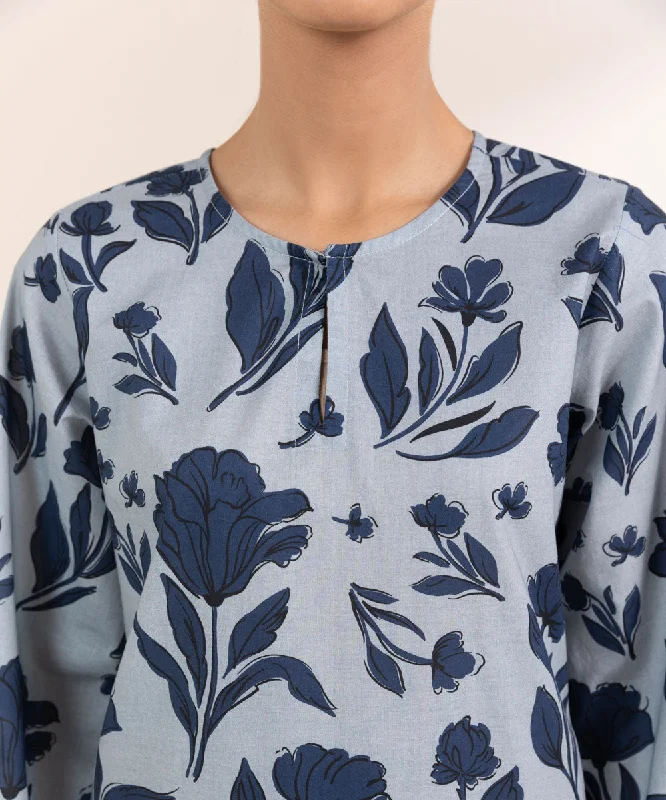 Printed Cambric Shirt