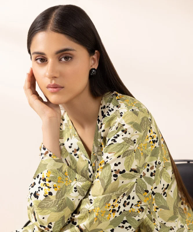 Printed Arabic Lawn Shirt