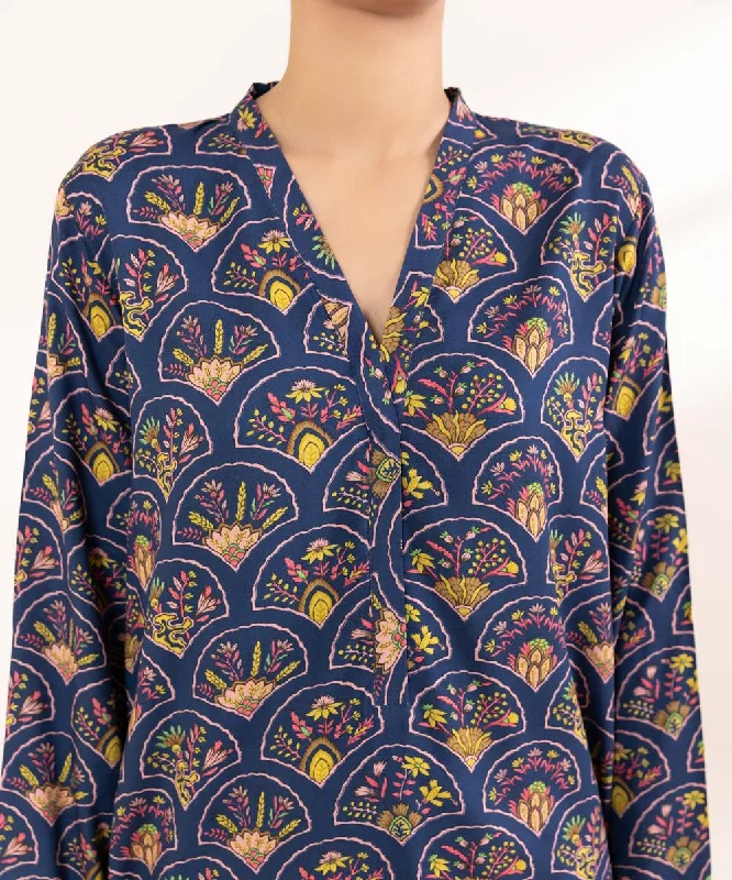 Printed Arabic Lawn Shirt