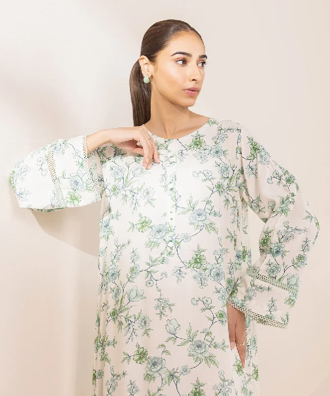 Printed Arabic Lawn Shirt