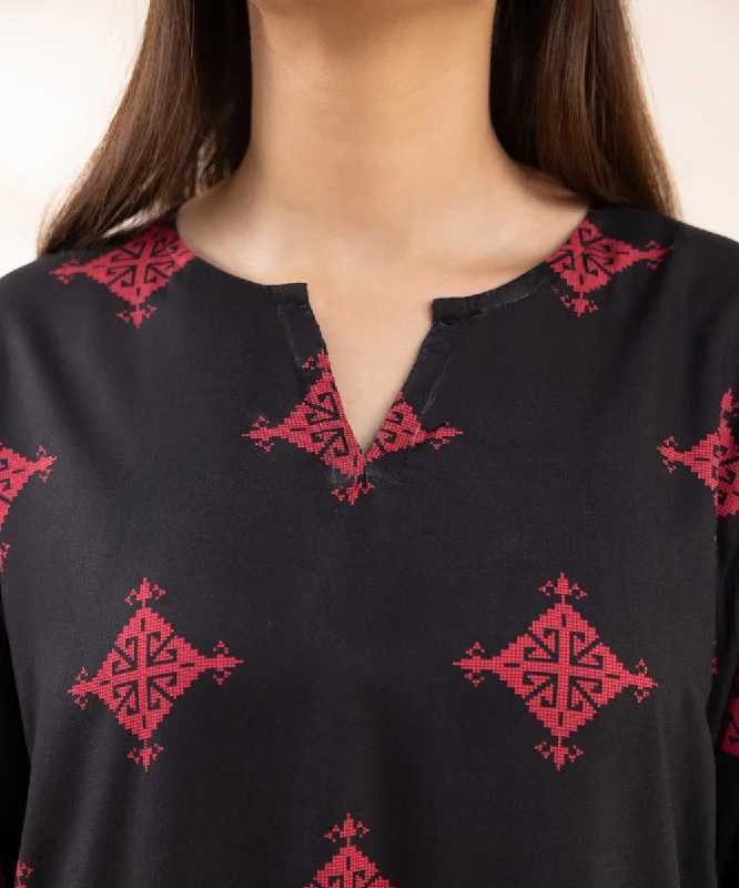 Printed Arabic Lawn Shirt