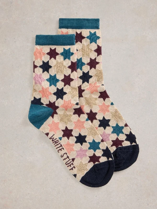 Star Ankle Socks