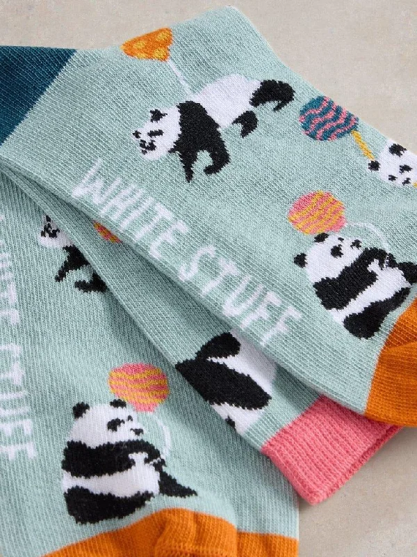 Panda Party Ankle Socks