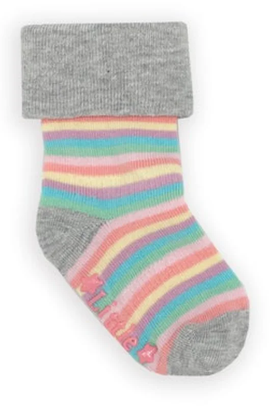 Rosey Rainbow Non-Slip Stay On Socks