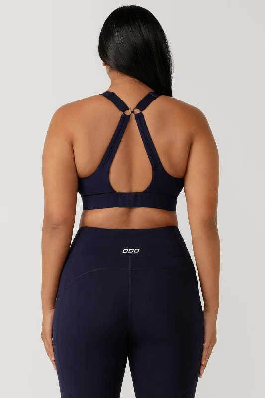 Amy Sports Bra - French Navy