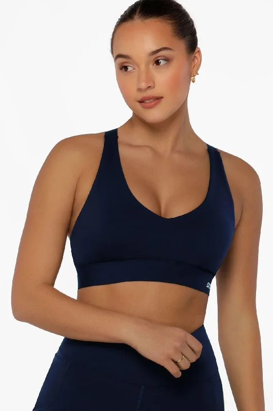 Amy Sports Bra - French Navy