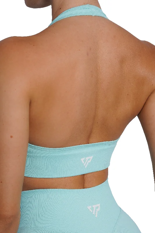 CORE HALTER BRA - MINT