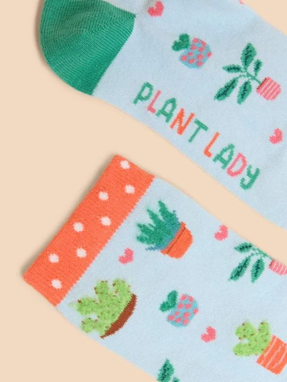 Fluffy House Plant Sock