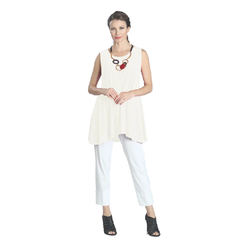 IC Collection Extender Length Tank in Ivory - 6822T-IV