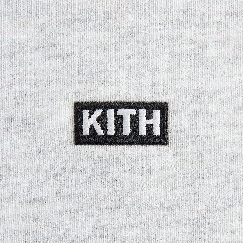 Kith Baby Long Sleeve Nelson Crew - Light Heather Grey